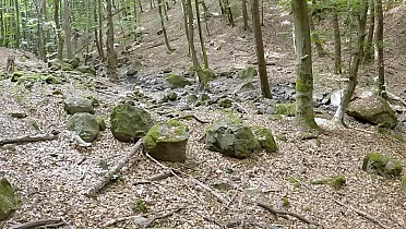 Kamene, ktoré vychrlila sopka