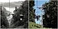 Jednosedačková retro lanovka na Geravy