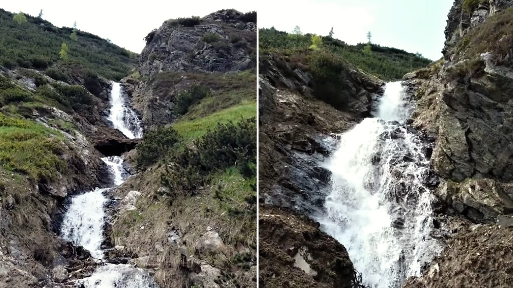 Vodopád v Západných Tatrách