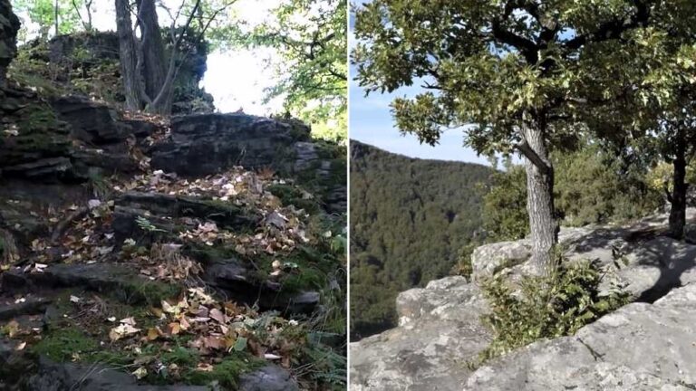 Hrádok pod Vtáčnikom patrí medzi turistické atrakcie v pohorí Vtáčnik.